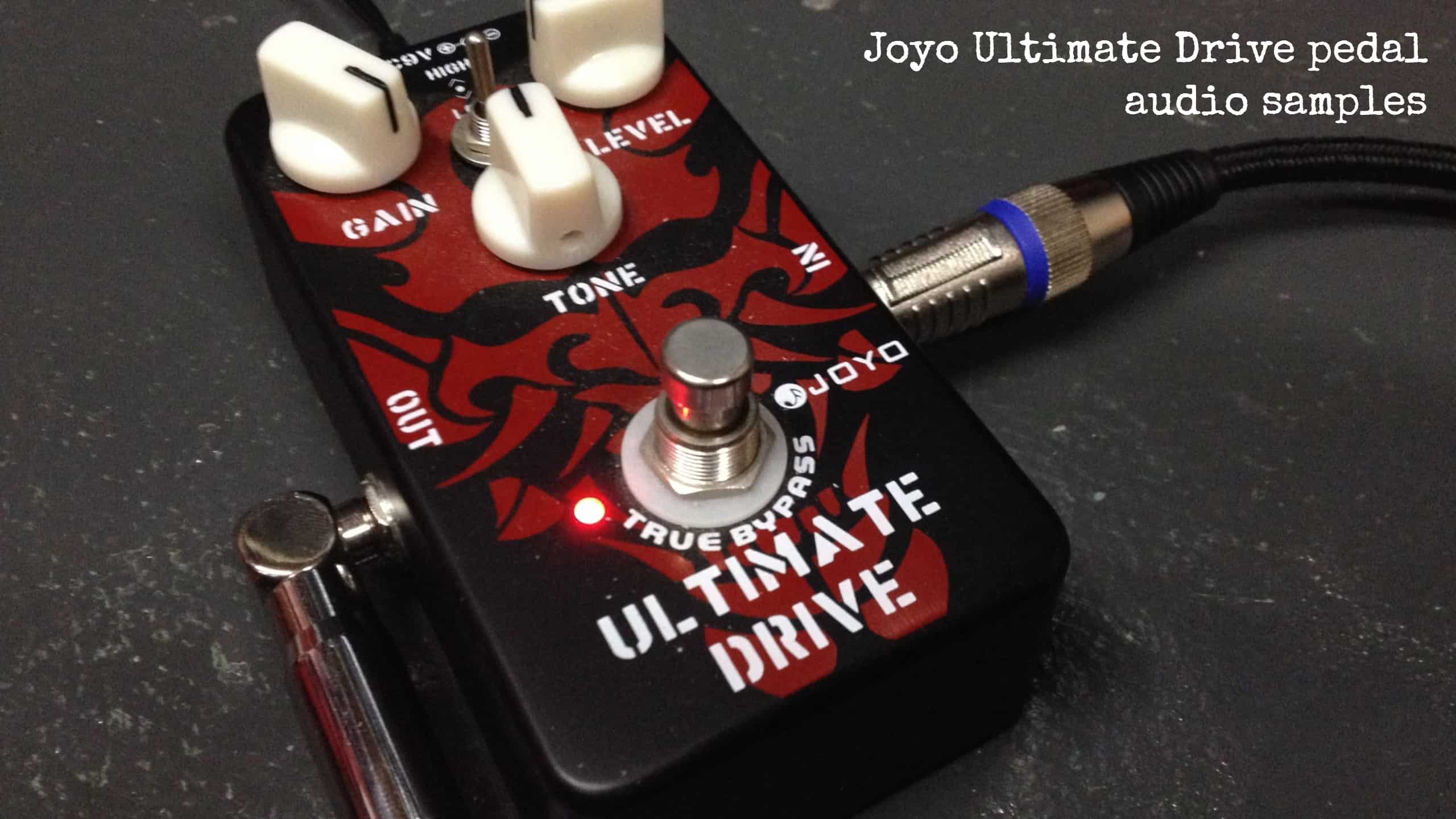 Joyo Ultimate Drive pedal