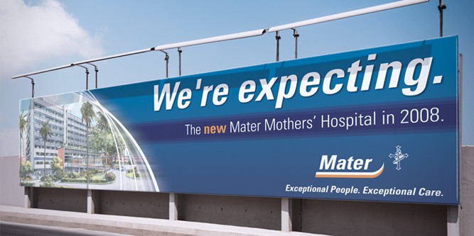 Mater billboard